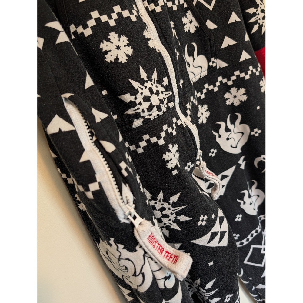 Tipsy Elves Rooster Teeth RWBY Anime Hooded Onesie Fleece Jumpsuit Pajamas M - Picture 6 of 11